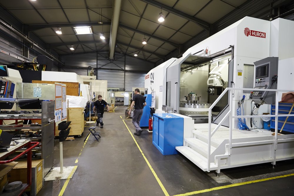 Mécanat Précision acquires a Huron MX 12 M 5-axis milling centre